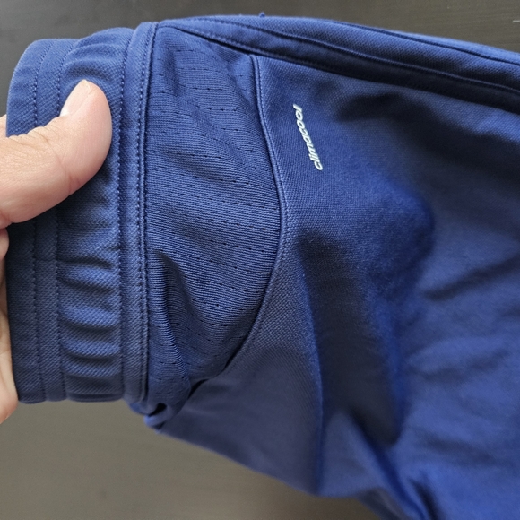 Adidas Running Climacool Joggers Blue Track Pants Zipper Legs Size Small - Picture 7 of 7